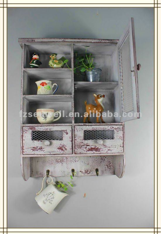 Shabby Chic Kitchen Wall Cabinet For Seasoning Buy Cabinet