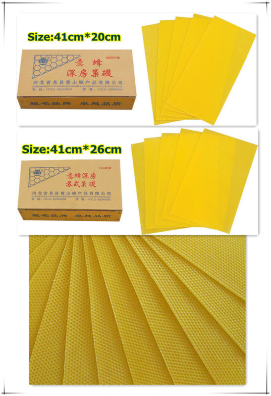 wholesale Honeycomb Beeswax Sheets comb foundation beeswax sheet