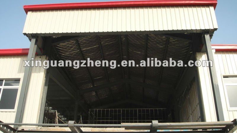 pre engineering steel frame structure fabricated warehouse buildings