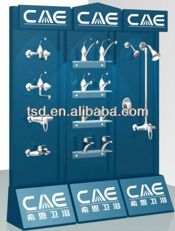 Bathroom Accessories Display tsd-w151custom high quality retail retail faucet display stand Bathroom Accessories Display tsd-w151custom high quality retail retail faucet display stand