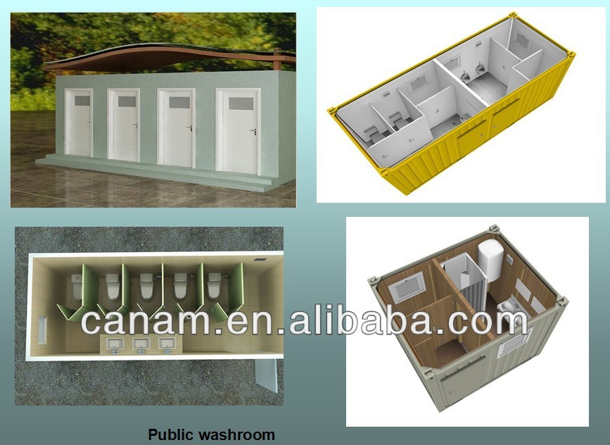canam-Prefab container Shower Shelter