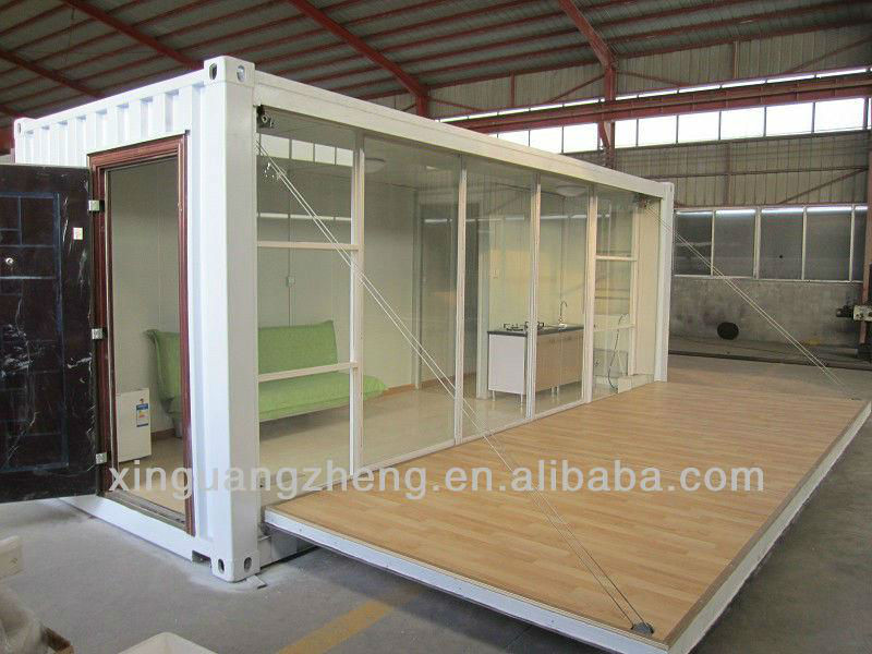Economic shipping container house