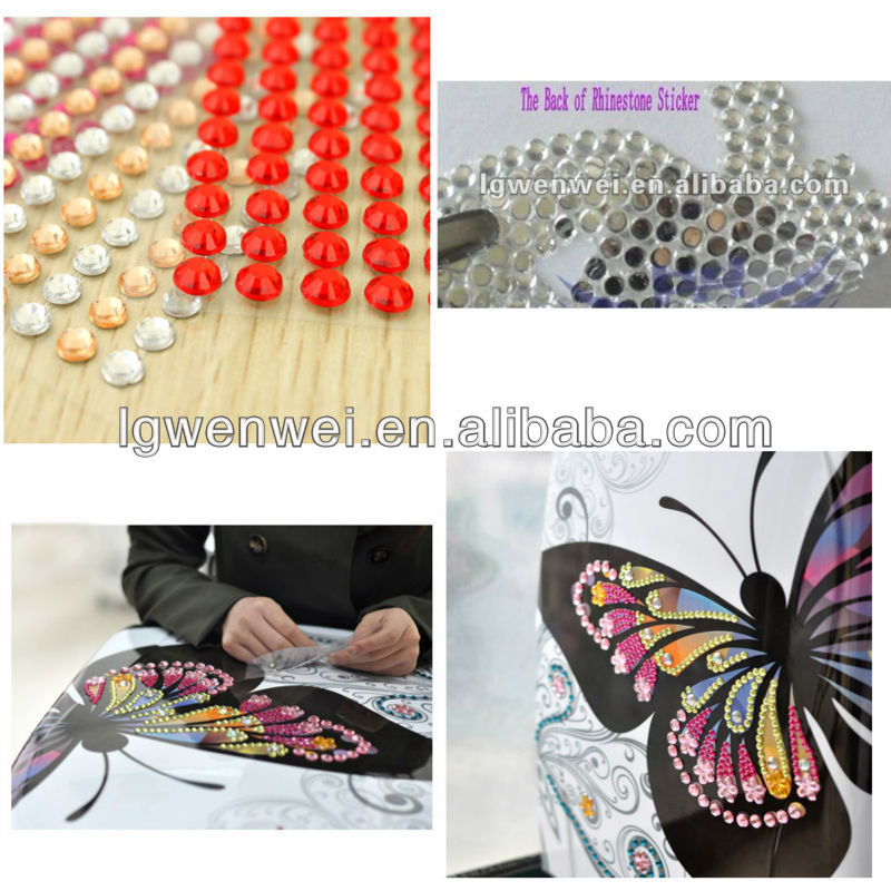 2013 Rhinestone 3d Laptop Sticker Buy 3d Laptop Sticker,Diamond