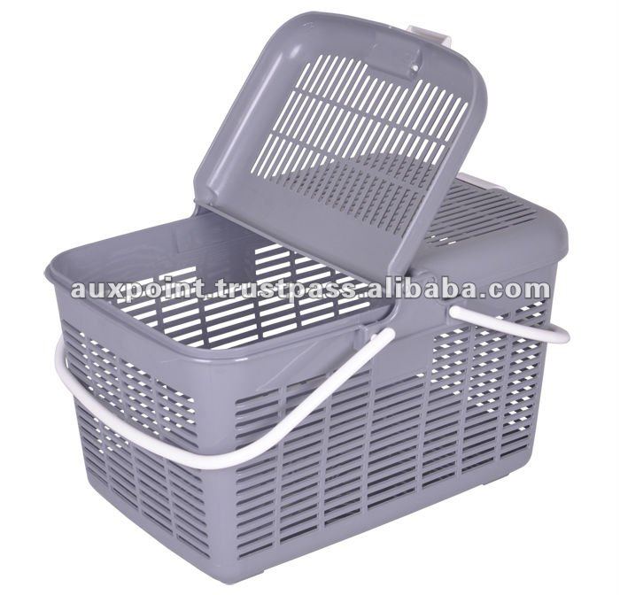 Plastic Picnic Basket 0732 Grey Buy Multipurpose Plastic Basket