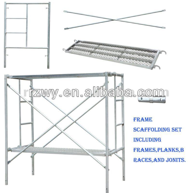 scaffolding h-frame parts of Frame Scaffolding H With Ladder Catwalk Scaffolding Frame