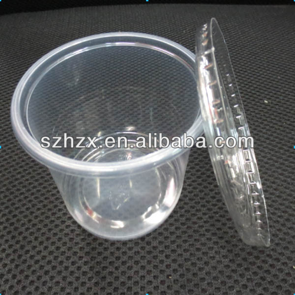 Clear Eco Disposable Plastic Ice Cream Container With Lid Buy Ice