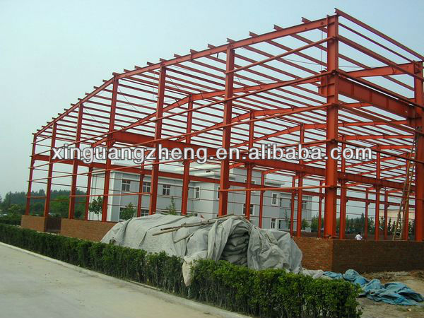 Self storage light steel structure prefabricated warehouse construction