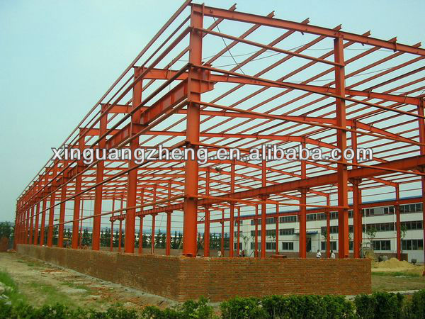 prefabricated building corrugated sheet steel structure warehouse