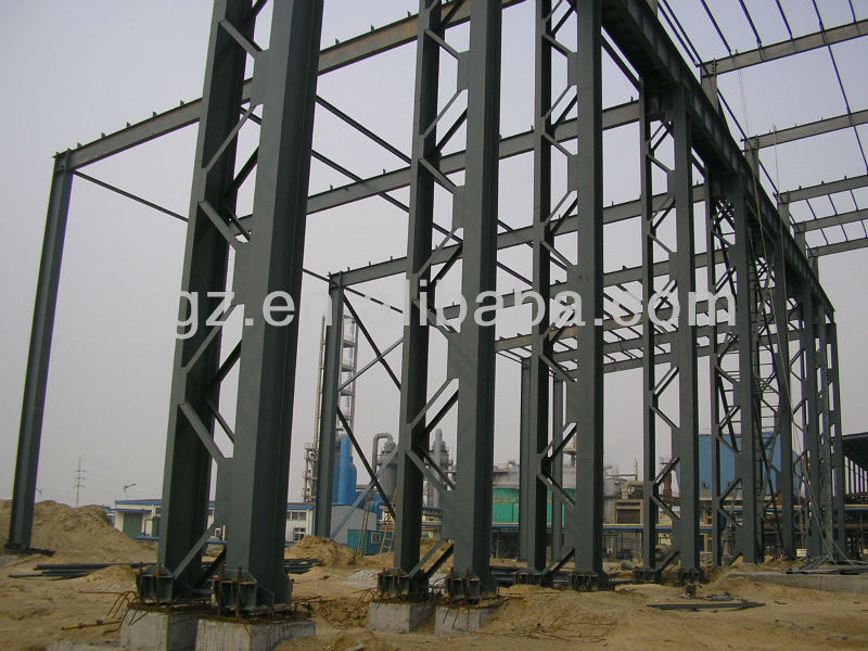 heavy steel structure prefabricated building