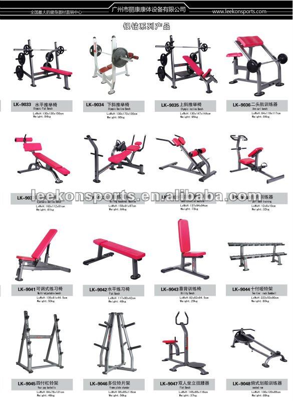 Gym Equipment Name And Pictures Gym Exercise Machine Body