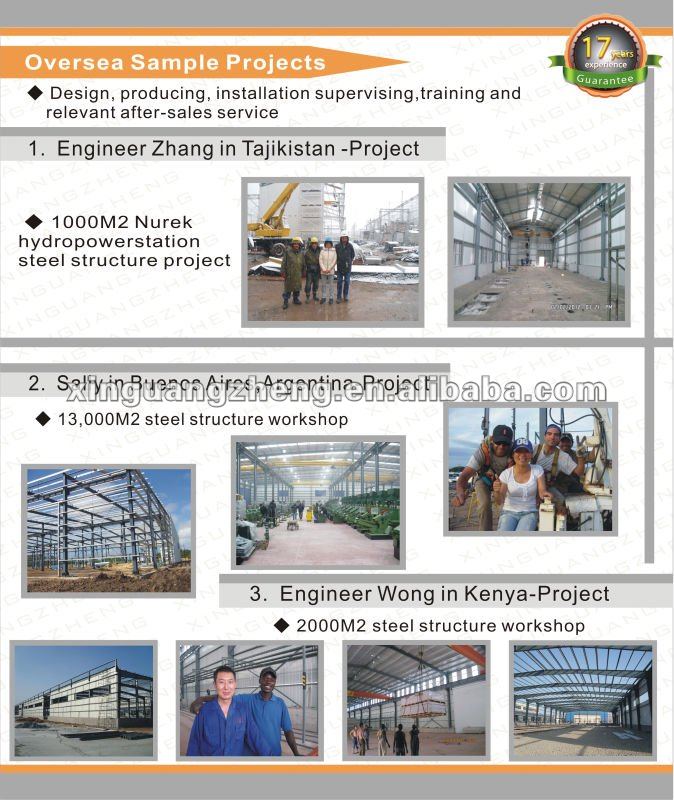Construction Light Steel Structure Prefabricated Warehouse