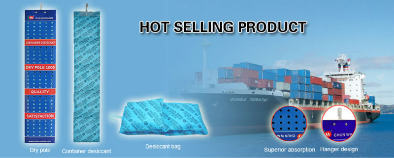 Low cost cargo desiccant care for ocean shipment Low cost cargo desiccant care for ocean shipment