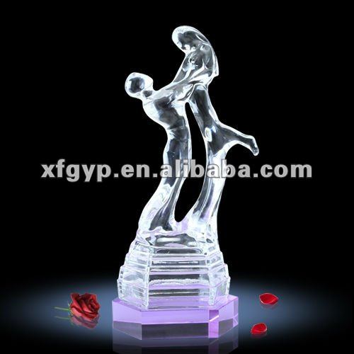 Dancing Crystal Statue Wedding Souvenir Gift Dancing Crystal Statue Wedding Souvenir Gift