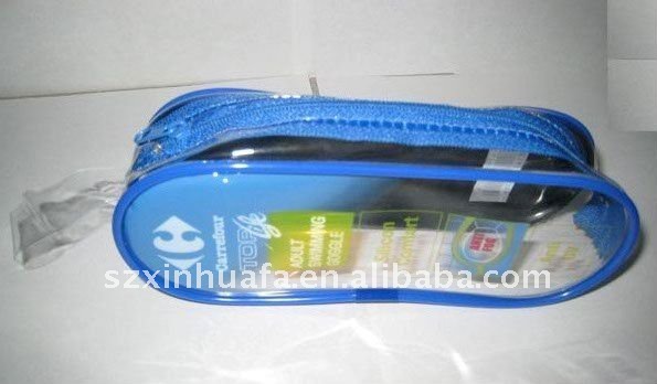 (XHF-PVC-012) clear pvc bag for packing