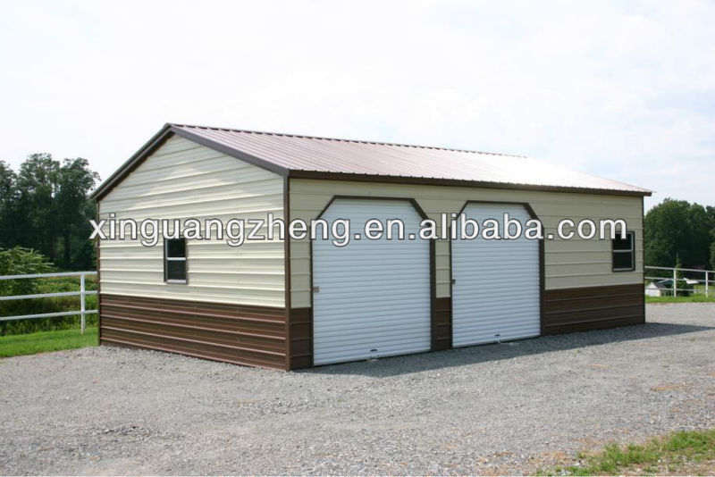 Construction Steel Storage Garage Kits Supplier Xinguangzheng