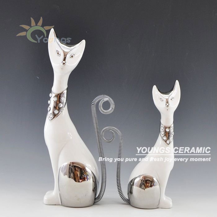  Ceramic  Craft White Cat For Gift Or Home Decor  Buy Cat 