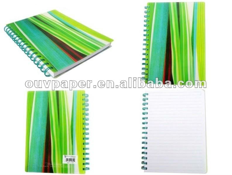 Clear Pvc Plastic Cover Spiral Notebook With Pen Buy Small Notebook