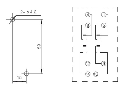 최신 Pyf08a-e 8 핀 릴레이베이스 7a 250 Vac Ce 인증 - Buy 릴레이베이스,8 핀 ... omron h3y 2 wiring diagram 