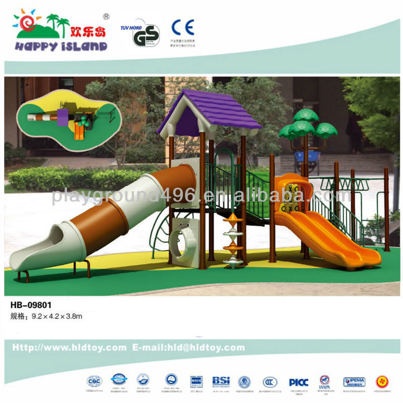 2017 New Hard Plastic Playground,Used Outdoor Playground Equipment For
