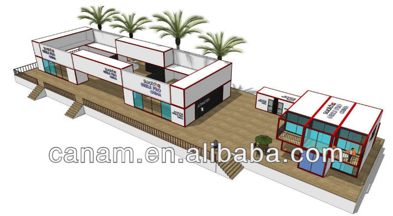 CANAM- module container house with furniture