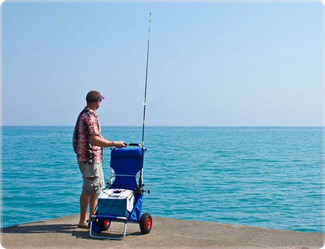 Folding Chair Carts,Fishing Beach Trolley,Beach Cart - Buy Folding