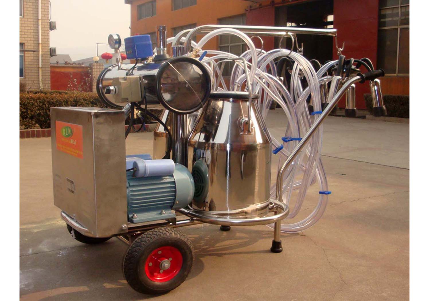 9jii Rotary Vane Vacuum Pump Milking Trolley For Goat Buy Milking Trolley For Goat,Rotary