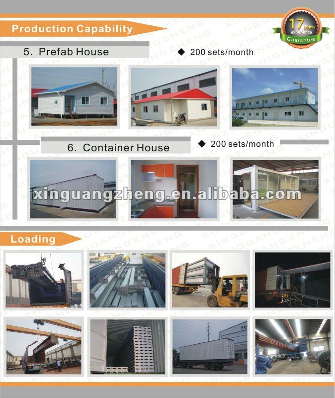Construction structure steel prefab chicken houses shed hangar warehouse building