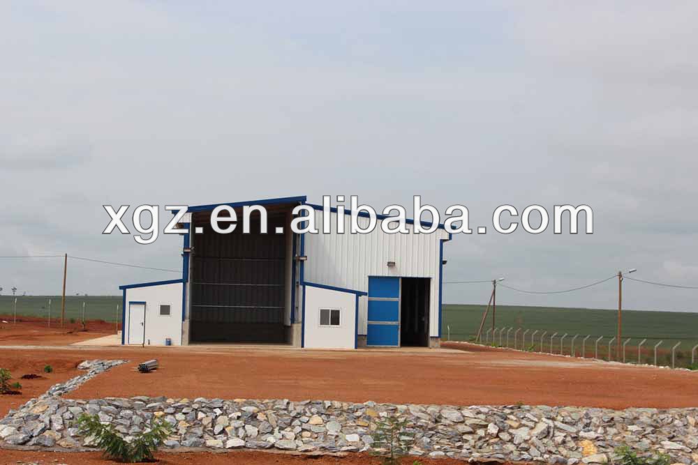 Low cost Cheaper Light steel structure building for milling plant