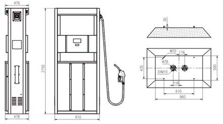 Not Used Gas Station Pump - Buy Used Gas Station Pump Product on