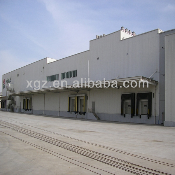 steel structural system of industrial prefabricated buildings