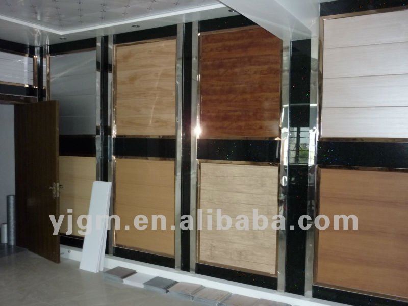 Decorative Plastic Wood Grain Ceiling Panels And Popular Pvc Ceiling Panel Buy Ceiling Panel Wall Panel Popular Pvc Ceiling Panel Product On