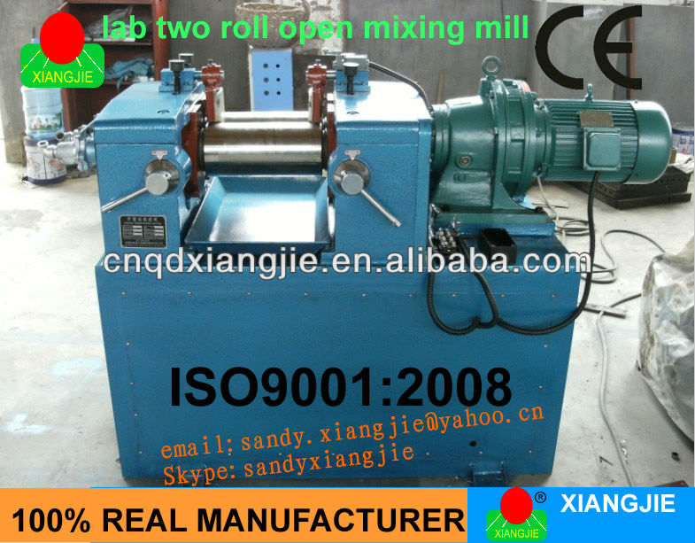 Lab Rubber Two Roll Mixing Mill/xk-160 Small Size Two Roll 