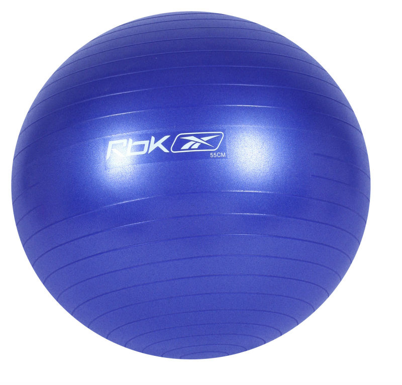 bouncing on exercise ball