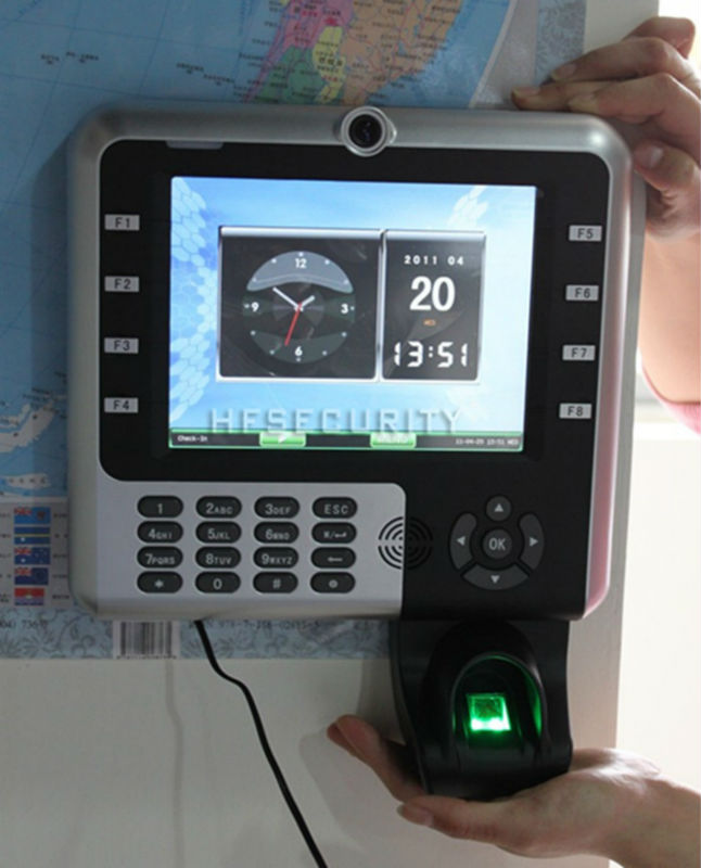 Biometric Fingerprint Time Attendance System With Wifi Use Gprs Hf