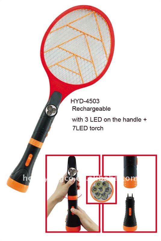 mosquito bat with led torch