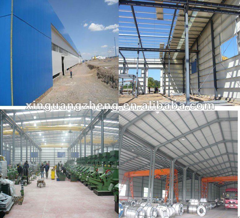 Light Prefab steel structure workshop for pig house / poultry shed with low cost in China