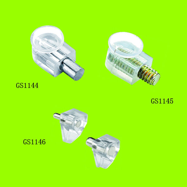 Transparent Rubber Glass Shelf Support With Screw (gs1145) Buy