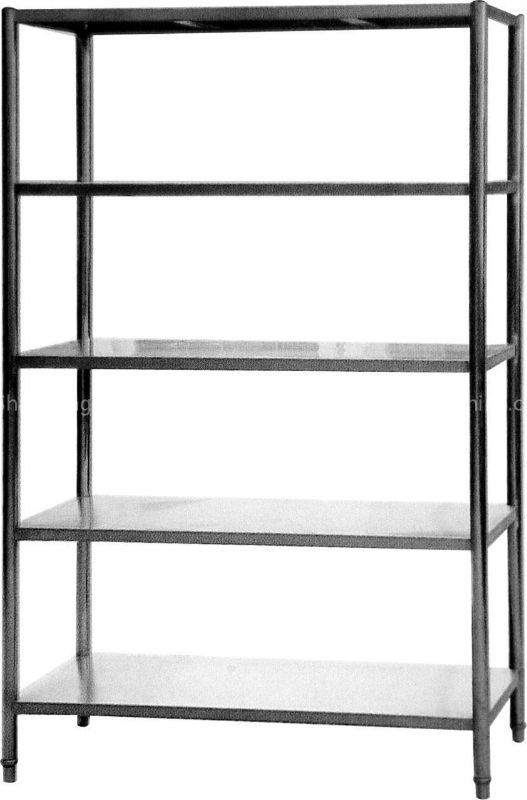Stainless Steel Plate Storage Rack And 