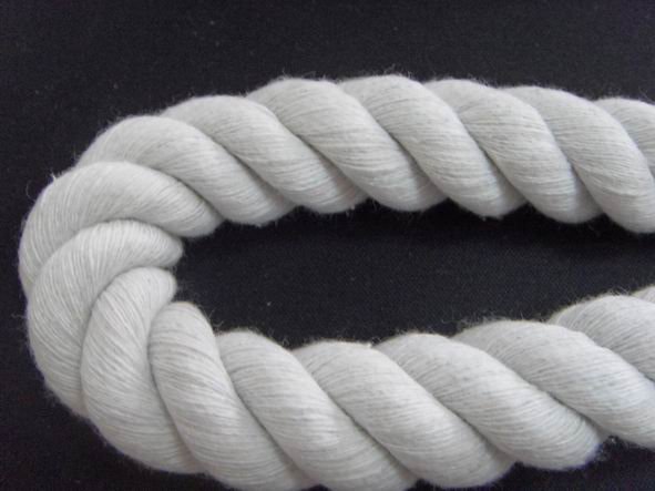 for nylon material bags Cotton Rope,Three Twisted Color Braided Strand 3 Cotton