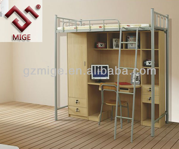 Metal Frame With Desk Double Decker View Double Decker Mige