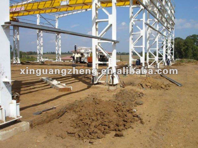 Construction steel structure workshop/warehouse/ metal building project/poutry shed
