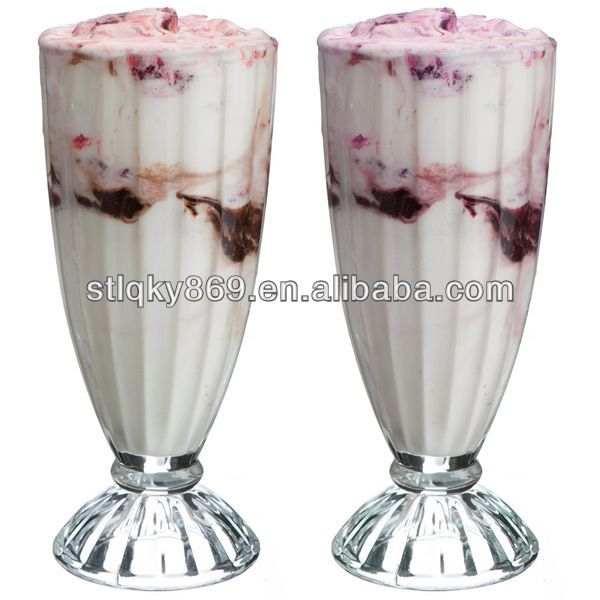 Lyt353 Wholesale Milkshake Glasses Soda Fountain Knickerbocker Glory