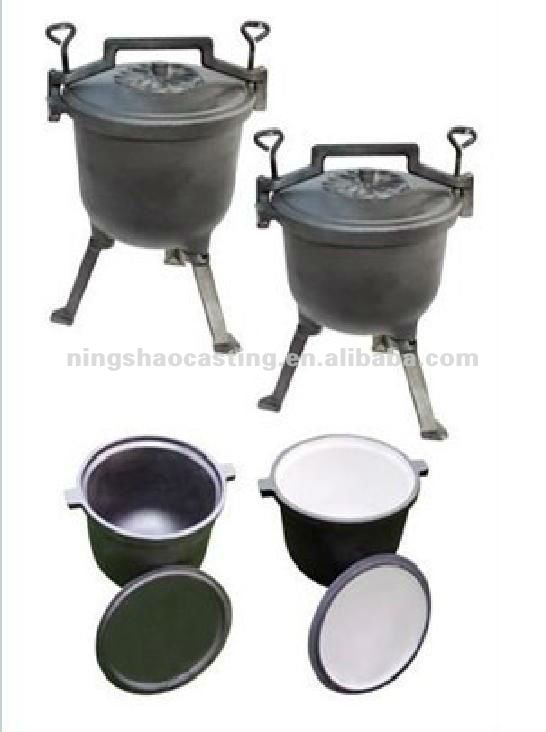 cast iron camping pressure cooker