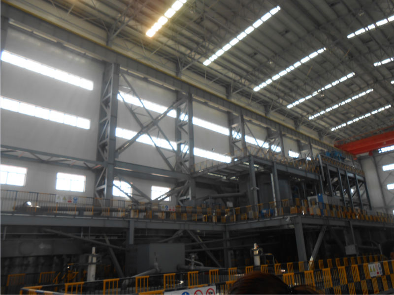 structural steel fabrication warehouses with fiber-galss wool