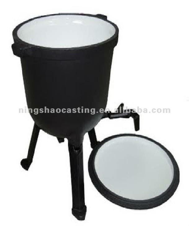 cast iron camping pressure cooker