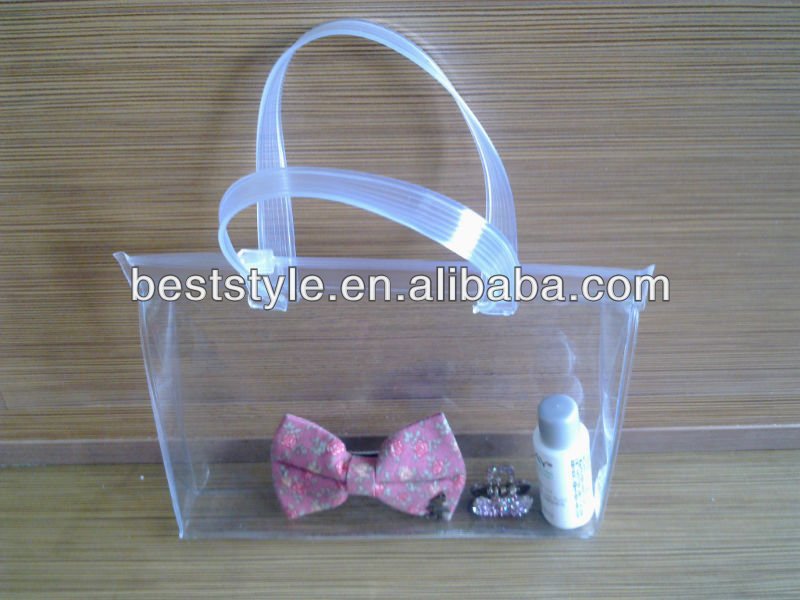 Water Proof Bikini Pvc Clear Plastic Zipper Bag With Handle Buy Clear Plastic Zipper Bag