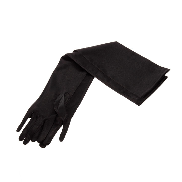 satin hand gloves