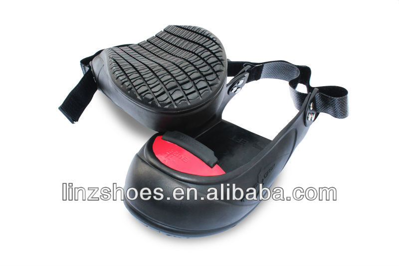 Anti-slip steel toe shoe cover