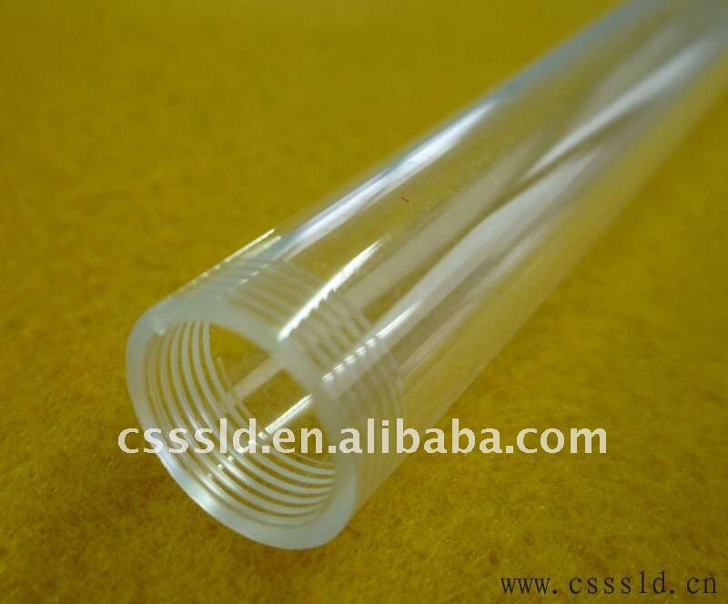 clear packaging/ extruded plastic tubing/ mailing tube