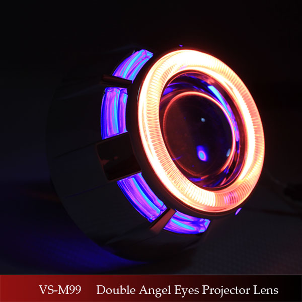 Angel Eyes Menyembunyikan Kepala Lampu Untuk Sepeda,2.5 